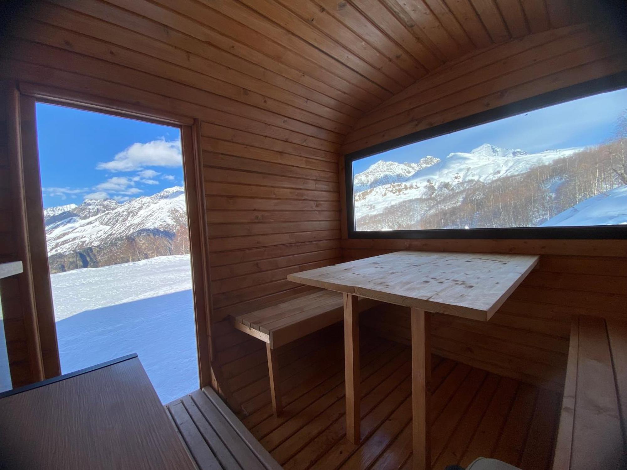 Sauna Tetnuldi Местія Екстер'єр фото